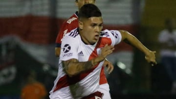 Juanfer Quintero: “Nadie tiene el puesto ganado en River”