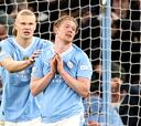 Haaland y De Bruyne se borraron, Bernardo erró