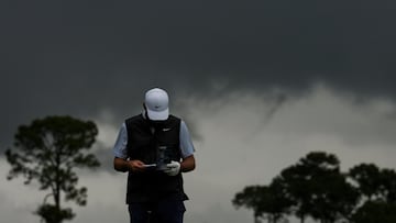 The tournament in South Carolina was suspended at 4.28 p.m ET, with Scottie Scheffler at the top of the leaderboard. Play resumed at 7 p.m.