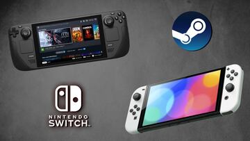 Comparativa Steam Deck vs Nintendo Switch OLED