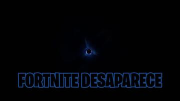 Fortnite "desaparece" tras el evento final de la Temporada X