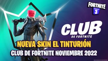 El Tinturión será la skin del Club de Fortnite de noviembre de 2022: todos los detalles