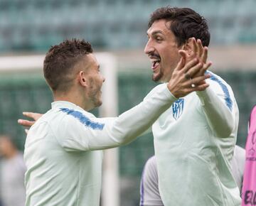 Savic y Lucas Hernández.

