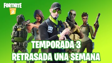 Fortnite Capítulo 2: nueva fecha de inicio de la Temporada 3