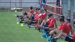 El Logroñés ya se entrena en grupo sin Arnedo ni Álex Pérez