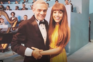 Durante su aparición en la bioserie del cantante, Danna también tuvo la oportunidad de convivir con José José.