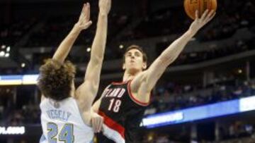 Víctor Claver, jugador de los Portland Trail Blazers.