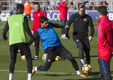 05/01/18  Barcelona 
Entrenamiento FC Barcelona puertas abiertas al publico 
Luis Suarez (FC Barcelona)
Foto Ferran Zueras