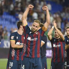 El Huesca desafía los números de Pablo Hernández