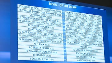 Monaco drawn against Fenerbahçe in Third Round