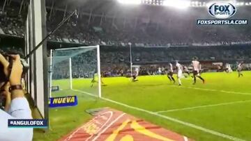 Cvitanich hizo un golazo: control de calidad y mejor definición