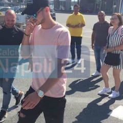 El bético Fabián, en Nápoles:
"No sé cuándo se hará oficial"