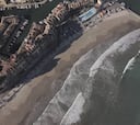 Así son las increíbles olas de Valencia desde el aire