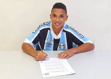 Laporta se fija en Breno Melo, la nueva promesa de Gremio