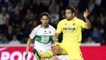 Gaspar, durante un partido de Liga.