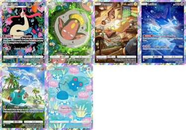 Pokémon TCG Pocket: complete list of all the new cards in the A4a Secluded Springs mini-expansion