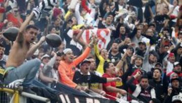 Graves incidentes entre hinchas de Colo Colo en el Monumental