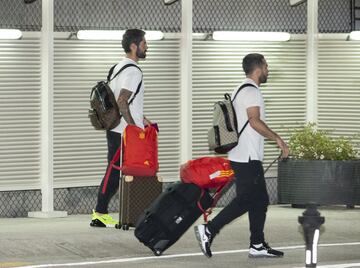 Isco y Carvajal.