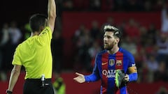 Competición mantiene la tarjeta a Messi; el Barça irá a Apelación