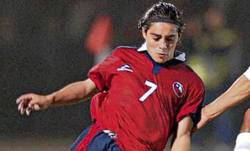 Rodrigo Valenzuela jugó en el empate sin goles de 2004 por las Eliminatorias de Alemania 2006 en Santiago.