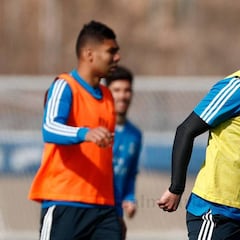 Isco hizo parte de la sesión con el grupo; Llorente, al margen