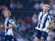 Uros Durdevic of Monterrey during the round one second leg match between CF Monterrey and Xelaju as part of the CONCACAF Champions Cup 2026, at BBVA Bancomer Stadium on February 11, 2026 in Monterrey, Nuevo Leon, Mexico.