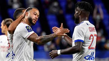 Depay lidera la remontada del Olympique de Lyon ante el Dijon