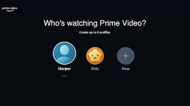 Cómo tener hasta 6 perfiles en tu cuenta Amazon Prime Video