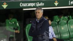 Ya hay debate sobre Setién alrededor y dentro del Betis