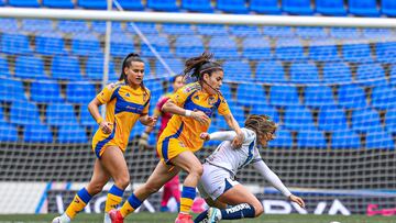 Tigres Femenil golea a Puebla y consigue su primera victoria en el Clausura 2025
