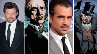 The Batman quiere a Andy Serkis como Alfred y a Colin Farrel como el Pingüino