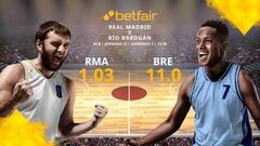 Real Madrid Baloncesto vs. Río Breogán: horario, TV, estadísticas, clasificación y pronósticos