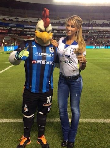 Inés Sainz representa a la belleza queretana.