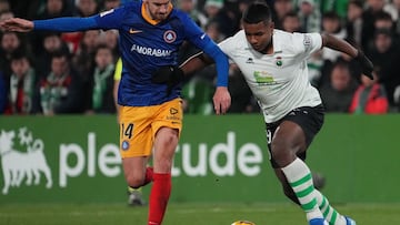 Jeremy Arévalo, delantero del Racing.