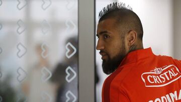 Vidal descarta problema físico: “Quiero jugar contra Rumania”