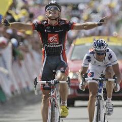 Luis León Sánchez ganó la octava etapa