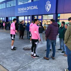 La afición blanquiazul arropará a su equipo en el Anxo Carro