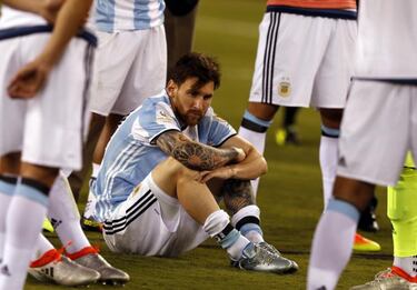 El pesar de Messi y el pesar de Simeone