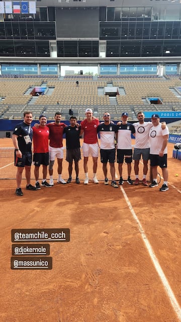 La historia de Nicolás Jarry junto a Novak Djokovic y Nicolás Massú.