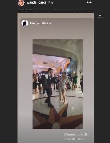 Mauro Icardi bailando en su cumplea?os.