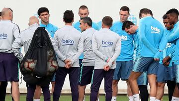 Messi y cuatro del filial en la lista para el partido contra el Eibar