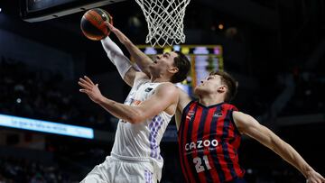 Real Madrid - Baskonia: resumen y resultado, ACB (88-95) 