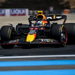 Checo Pérez largará tercero en el GP de Francia