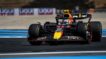 Checo Pérez largará tercero en el GP de Francia