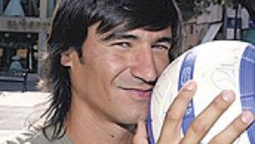 <b>OJO A PACHÓN. </b>El goleador tiene los pies en el suelo pero advierte que el Geta no irá mañana de excursión al Bernabéu.