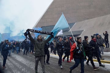 El Atlanta gana la pelea de bolas de nieve ante el Minnesota