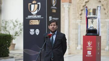 Mateu Alemany, con la Copa