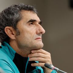 Valverde: "El partido del Madrid no me condiciona, el más importante es el de Vallecas"