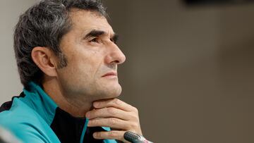 Valverde: "El partido del Madrid no me condiciona, el más importante es el de Vallecas"