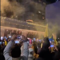 América recibe monumental serenata en Puebla